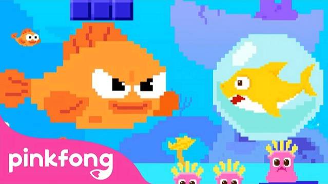8 Bit Baby Shark | Nursery Rhymes | Pinkfong Songs for Children @BabyShark смотреть онлайн