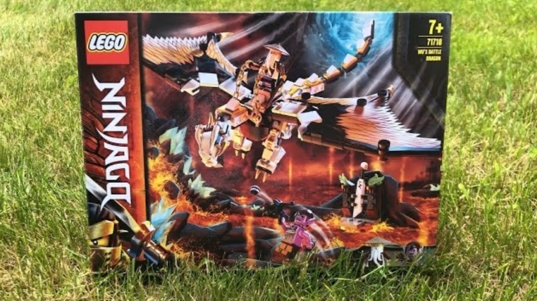 Обзор на Lego Ninjago 71718 Боевой дракон Мастера Ву смотреть онлайн