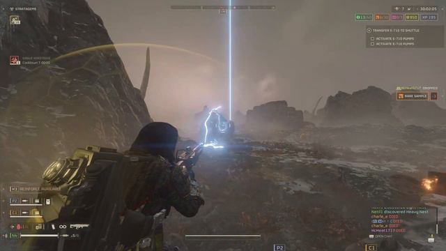 HELLDIVERS 2 Yeeting across the map! смотреть онлайн