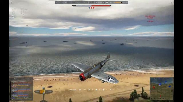 [War Thunder] P47 & 2s Bomb Delay = Gunner lvl over 9000 смотреть онлайн
