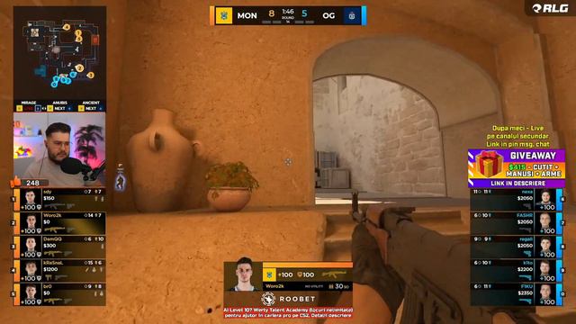 DEBUT REGALI & OG vs MONTE in $250.000 CUP смотреть онлайн