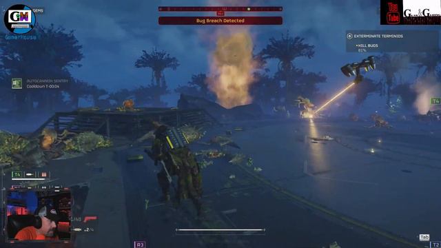 Helldivers 2 gameplay! Wednesday night cup of Liber-Tea смотреть онлайн