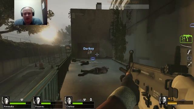 Стрим Left4Dead 2, кампания первая: Хватит по мне стрелять! смотреть онлайн