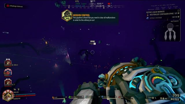 Deep Rock Galactic - What happens when map generation totally fails? Awesomeness! смотреть онлайн