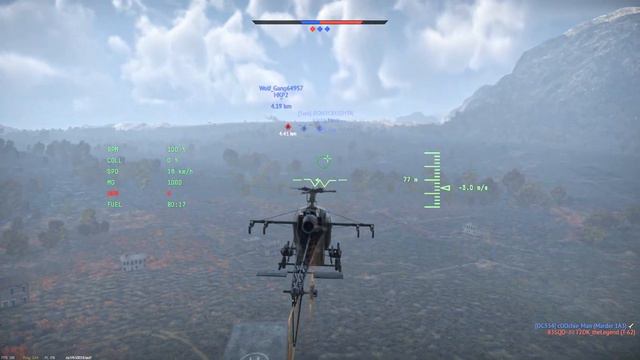 German Helicopter SA.313B Alouette II Gameplay || War Thunder смотреть онлайн