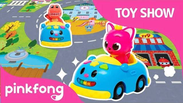 Pinkfong Baby Shark Melody Car | Pinkfong Toy Show | Pinkfong Toys for Children смотреть онлайн