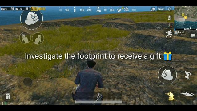 HOW TO FIND GODZILLA FOOTPRINT INVESTIGATE AND GET FREE SCRAP COUPONS !! PUBG MOBILE !! смотреть онлайн