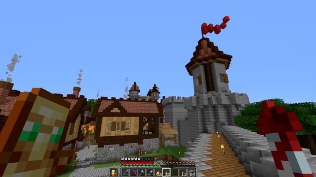 Let's Play Minecraft Hardcore | Castle Transformation смотреть онлайн