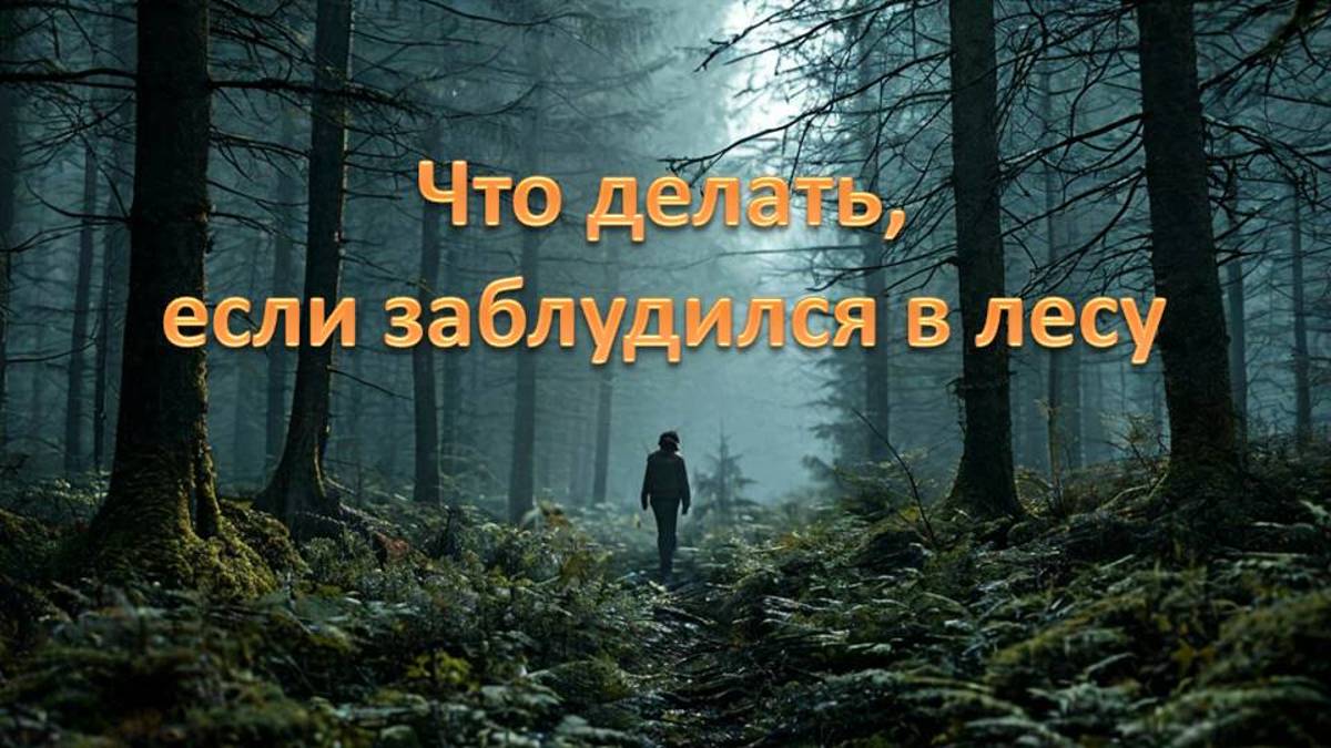 Что делать, если заблудился в лесу смотреть онлайн