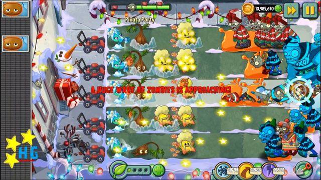 Plants vs. Zombies 2 - Feastivus 2016 Party (December 25, 2016) смотреть онлайн