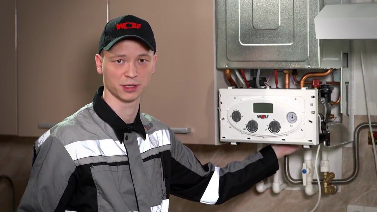 Монтаж котла Wolf FGG K 24 смотреть онлайн