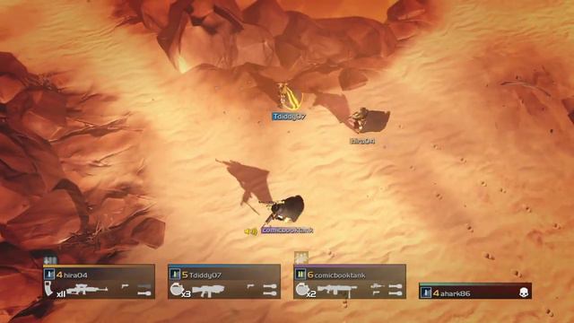 HELLDIVERS - Four Player Mission Run смотреть онлайн