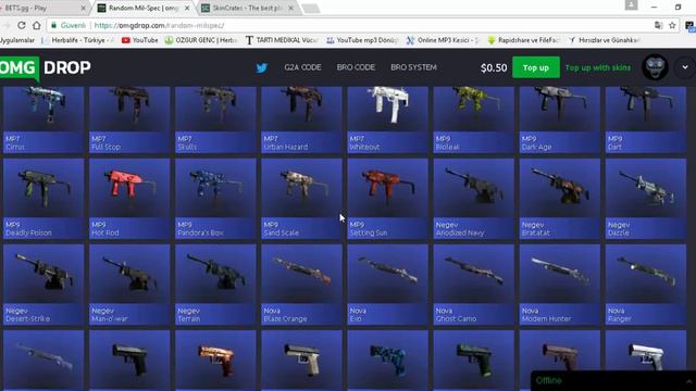 CSGO FREE SKINS #4 смотреть онлайн