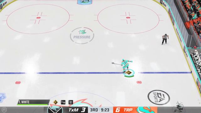 NHL 24 Highlights: MASSIVE HIT INTO THE BENCH & LEADS TO GOAL!!! смотреть онлайн