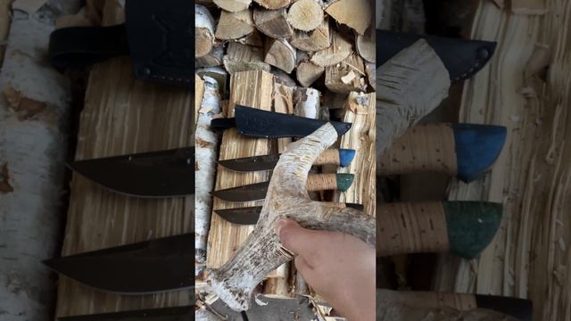 Работяги из стали 9хс/тест по рогу лося! смотреть онлайн