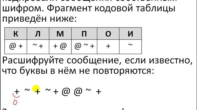 Задания 2. Кодирование и декодирование информации (ОГЭ информатика)