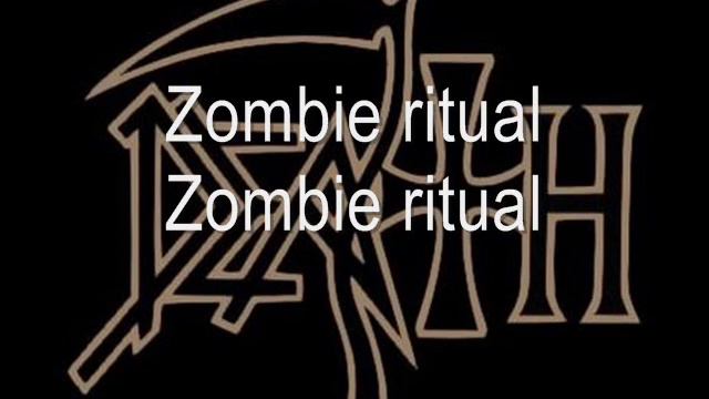 Death - Zombie Ritual With Lyrics