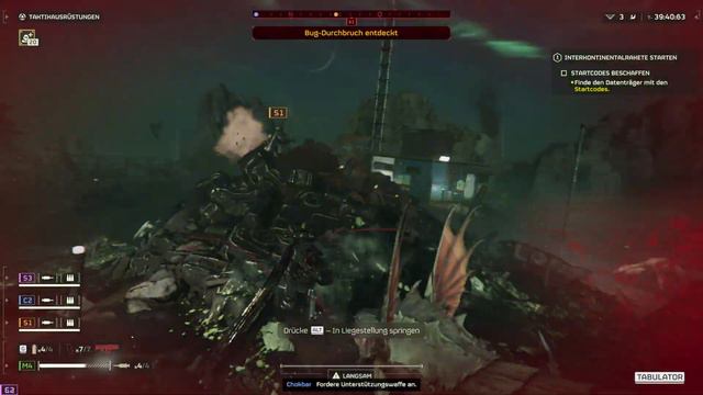 Showcase: Helldivers 2 #002 Mit Mechsuit und Geschützturm смотреть онлайн