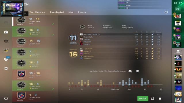 CS GO Live Stream | Toxic Yoda смотреть онлайн