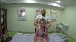 Расслабляющий массаж для ребенка с элементами мануальной терапии