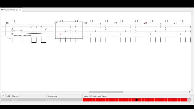 Metro 2033 Theme GUITAR TABS смотреть онлайн
