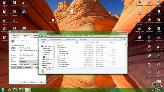 Como instalar mapas no Counter-Strike Source+CSSV34+mapas смотреть онлайн