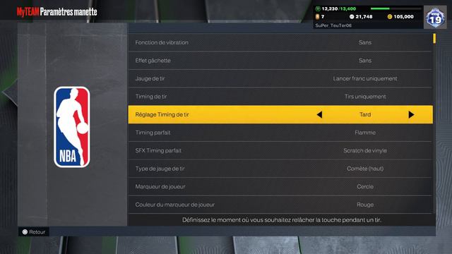 NBA2K23 MY TEAM - LES PARAMÈTRES À CHANGER DÈS LE DÉBUT POUR OPTIMISER VOTRE GRIND смотреть онлайн