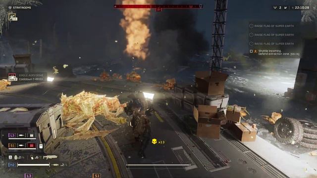 explaining arc electricity to a recruit - helldivers 2 смотреть онлайн
