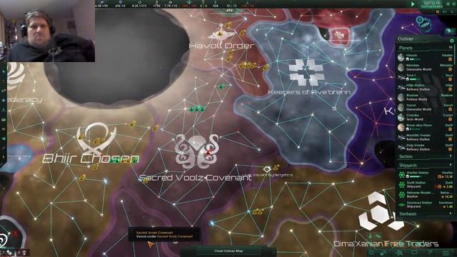 Stellaris: The Sacred Voolz Covenant #8 - A Large Vassal смотреть онлайн