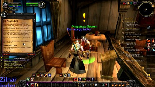 Let's Play Classic "Wrath of the Lich King" (Episode 7) Undead/Warlock. смотреть онлайн