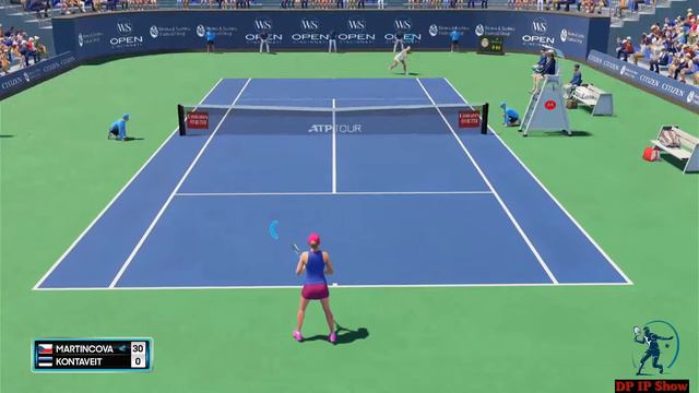 Tereza Kenin vs Anett Kontaveit | 🏆 ⚽ Cincinnati 2022 Open (16/08/2022) 🎮 Round 32 (AO Tennis 2 смотреть онлайн