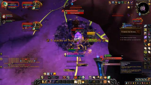 Every Tank Mage Tower Challenge !! The Highlord's Return!! Highlord Kruul!! | WoW Shadowlands 9.2 смотреть онлайн