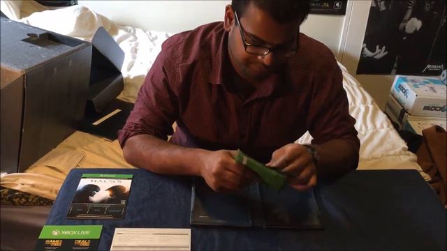 Unboxing Halo 5 Guardians Limited Collector's Edition смотреть онлайн