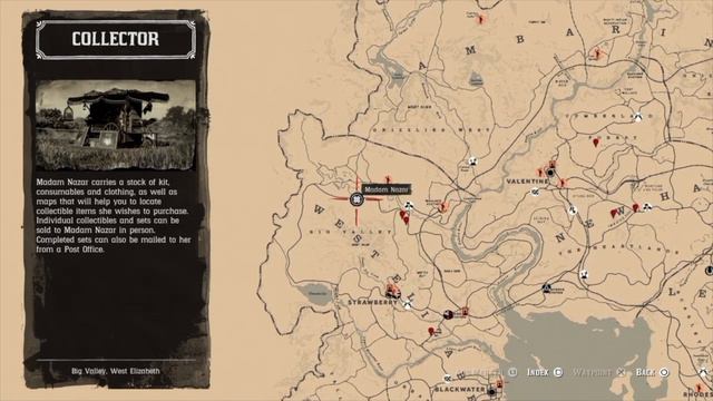 Red Dead Online - Madam Nazar Map Location 11/22/19 I November 22 RDR2 смотреть онлайн