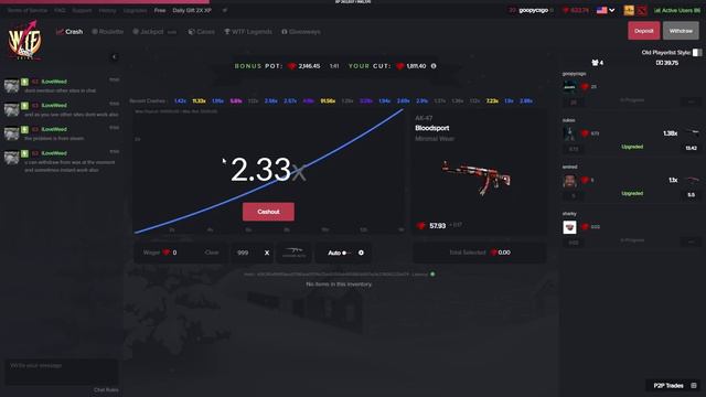 I WON INSANE M9 BAYONET LORE ! WTFSKINS PROMO CODE смотреть онлайн