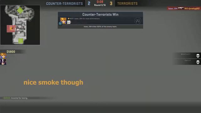 Wingman Highlights on Killhouse - CS:GO смотреть онлайн