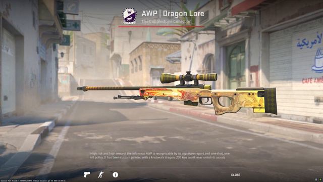 AWP | Dragon Lore | CS2 Showcase смотреть онлайн