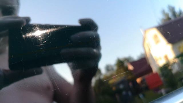 заднее стекло Touareg до полировки! смотреть онлайн