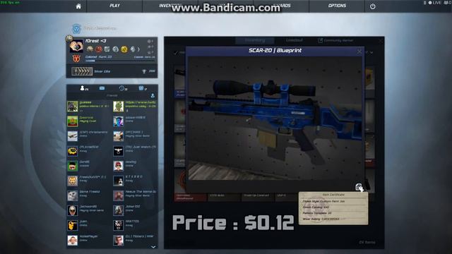 SCAR-20 | Blueprint (BS) CS:GO SKIN GIVEAWAY! #1 (Closed) смотреть онлайн