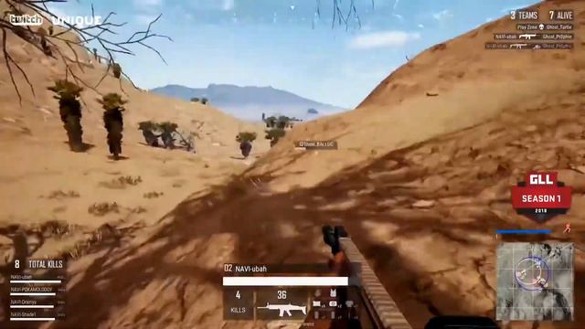 Navi Чемпионы GLL PUBG смотреть онлайн