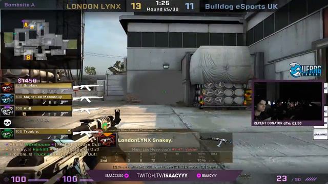 CS:GO - i59 LAN LondonLYNX vs Bulldog BO3 смотреть онлайн