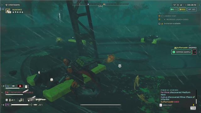 Helldivers 2 - Friend fell in missile launce hole [ PC ] смотреть онлайн
