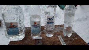 ДИСТИЛИРОВАННАЯ ВОДА ЗАМЕРЗАЕТ ИЛИ НЕТ?