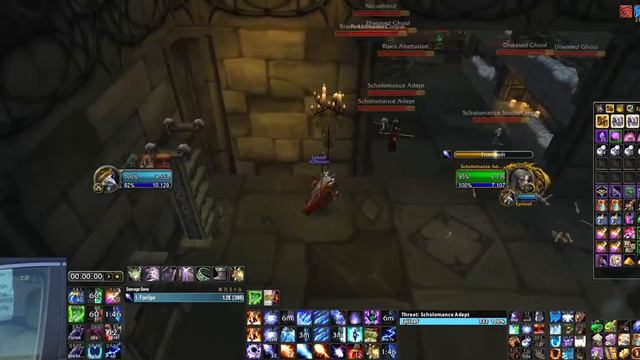 Basic Scholomance Dark Rune Farm - Mage (6 Minutes)