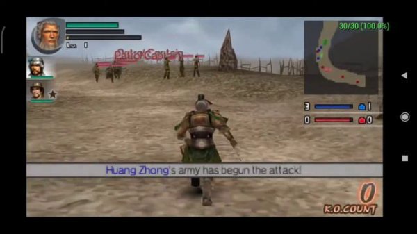 [PPSSPP Android] Dynasty Warriors vol. 2 PSP emulation test