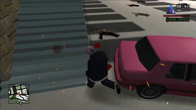 GTA San Andreas - Ballas vs Vagos (Gang War) (DYOM) смотреть онлайн