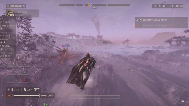 HELLDIVERS 2_Eliminate Bile Titan смотреть онлайн