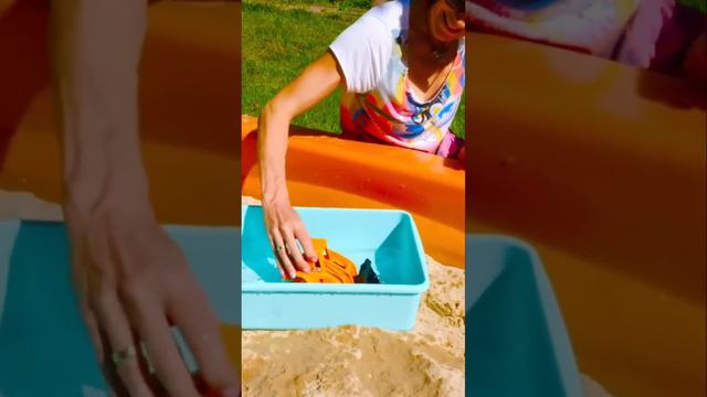 Бульдозер купается! #машинкидлядетей #капукикануки #длядетей #видеодлядетей #машинки смотреть онлайн