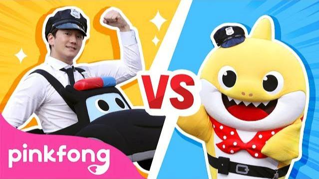 Police Car Dance Challenge | Car Song | Eeyo Eeyo Challenge | Pinkfong Songs for Children смотреть онлайн