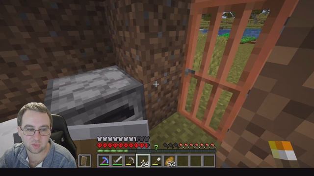 MineCraft First Hardcore playthrough Episode 15 - Lucky Day! смотреть онлайн